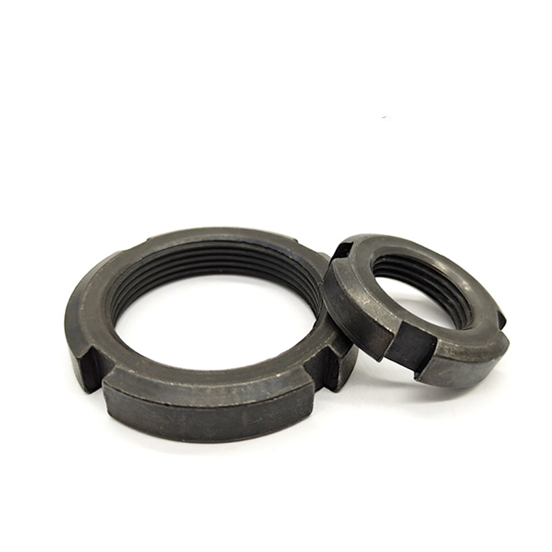 డబుల్ సెక్యూర్డ్ స్లాట్డ్ లాకింగ్ రౌండ్ నట్