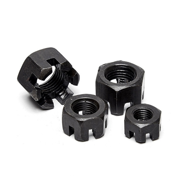 షడ్భుజి స్లాట్డ్ కోట గింజ