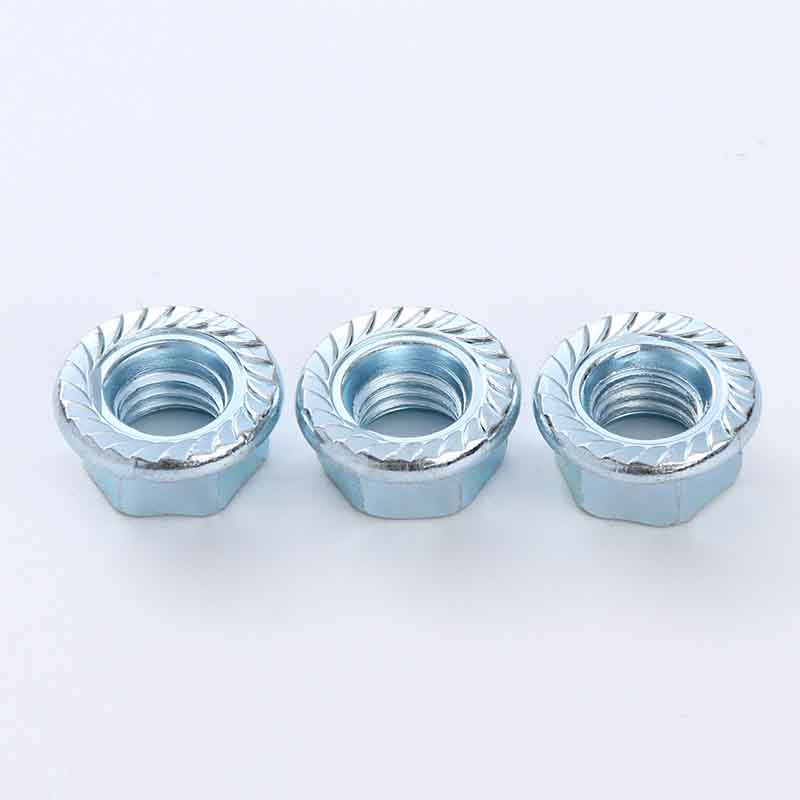 అంచులతో అధిక బలం గల షడ్భుజి గింజలు