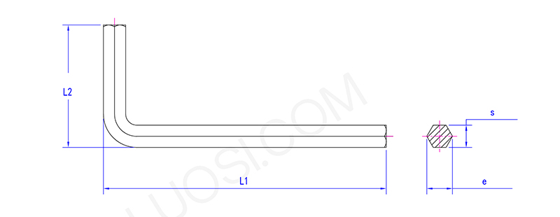 Space Saving Hexagonal Wrench
