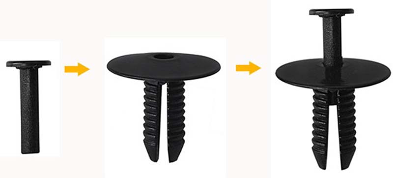 expanding rivet clip retainer expanding rivet clip retainer