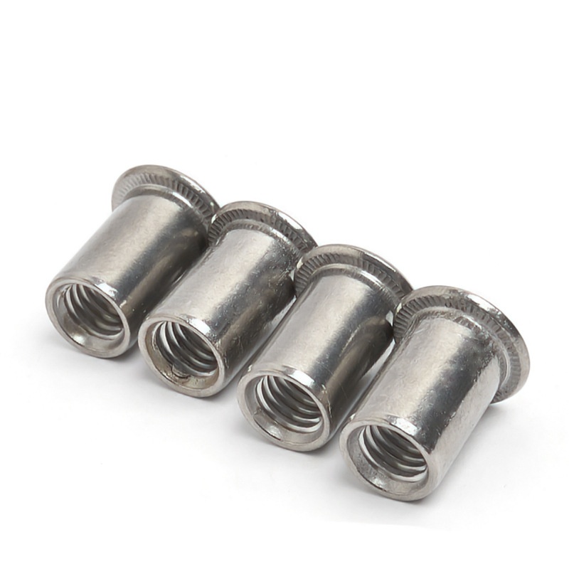 సురక్షిత థ్రెడ్ కౌంటర్సంక్ హెడ్ రివరెడ్ గింజలు