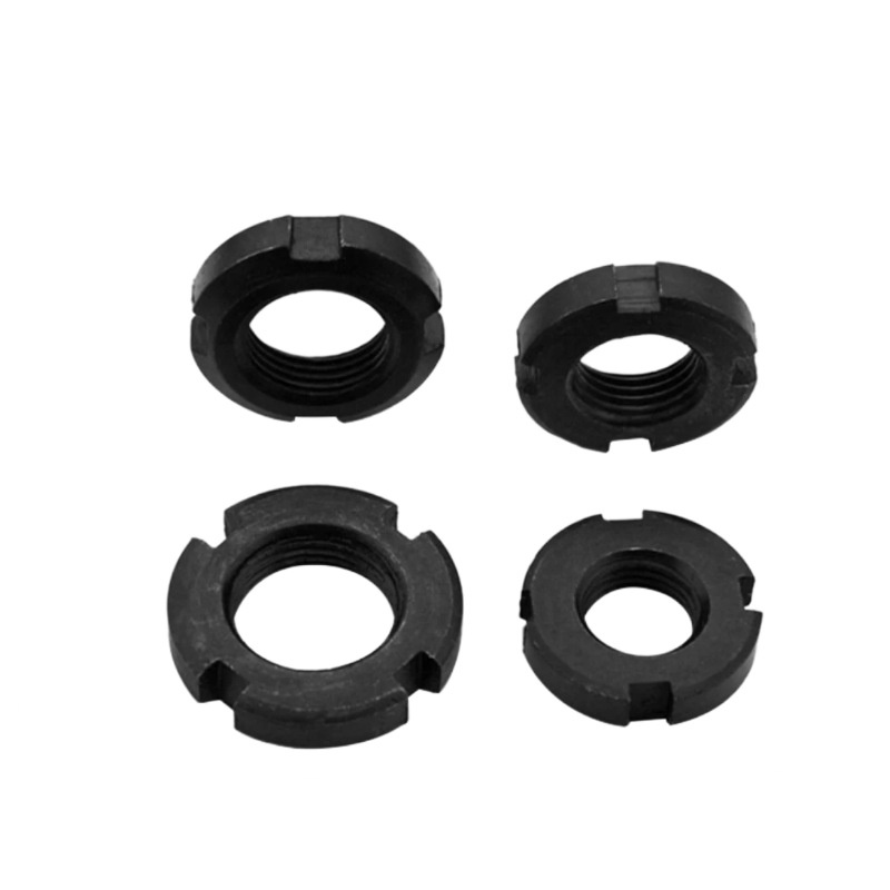 షేక్‌ప్రూఫ్ స్లాట్డ్ లాకింగ్ రౌండ్ నట్